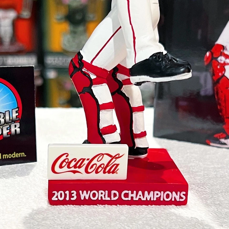 KOJI UEHARA David Ross 波士顿红袜队 2013 年世界大赛冠军 场馆赠品 摇头公仔 — 第 3/4 张图片