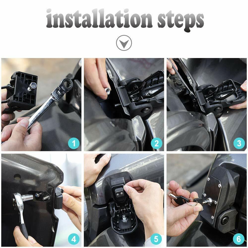 Latch Locking Hood Catch for Jeep Wrangler JL Sport Sahara Freedom
