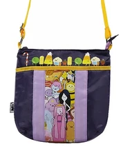 Adventure Time Princess Crew and the Candy kingdom Crossbody Bag / Purse