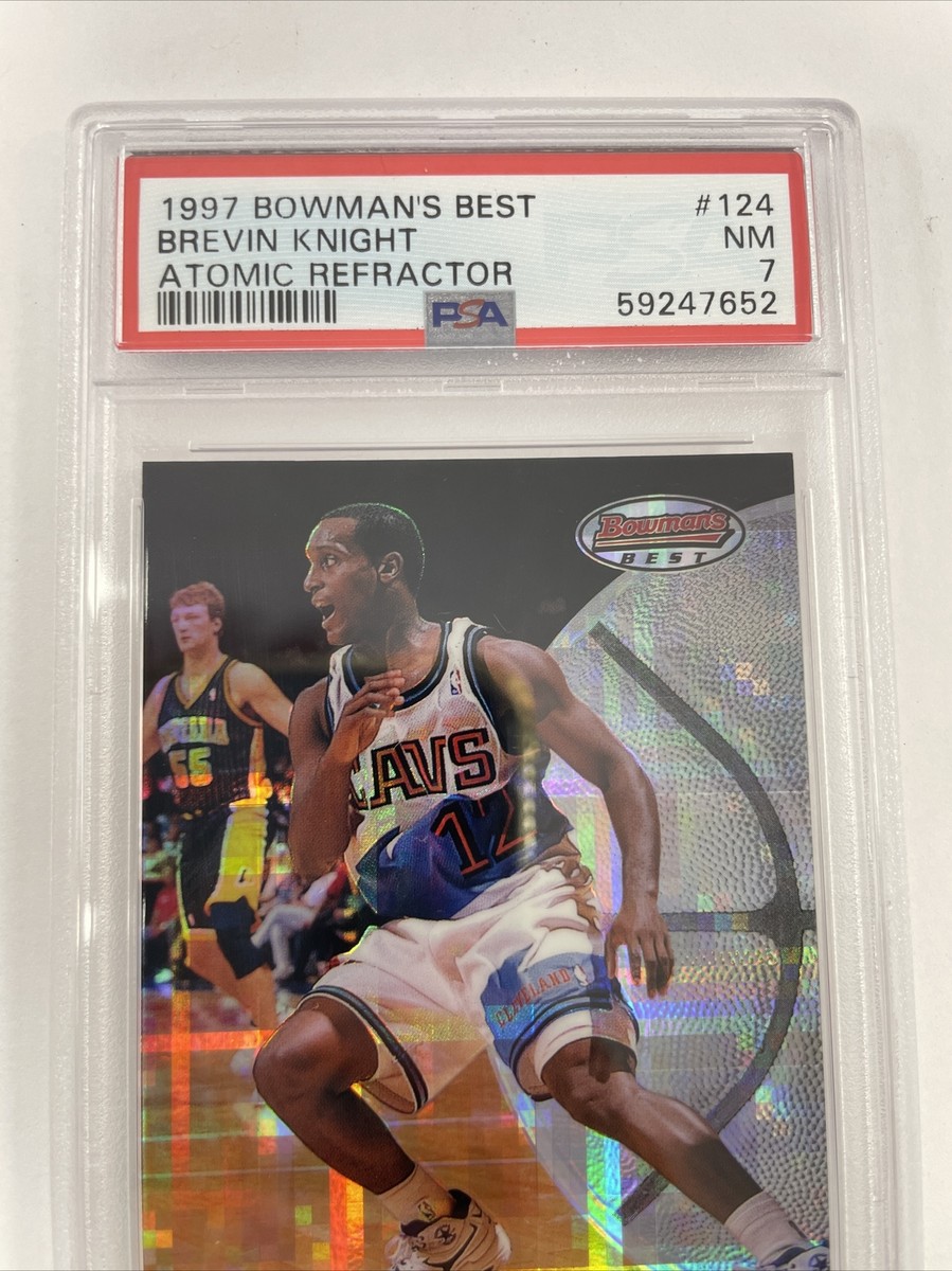 1997-98 Bowman's Best Chrome Rookie Atomic Refractor #124
