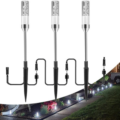 3PCS Extension Lights for Path Lights, Extendable Waterproof 0.8W 95 Lumens per 