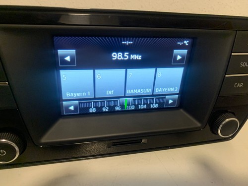 Skoda Fabia Combi 1.6 TDI Radio DAB Bluetooth 6V0 035 869 - Bild 4 von 8