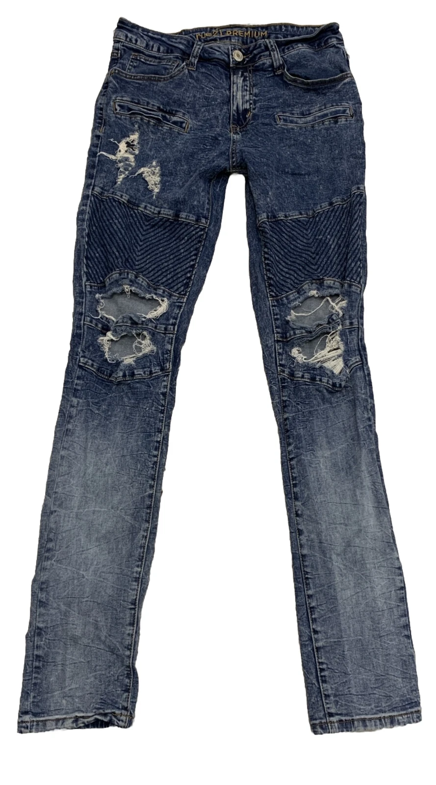 Jeans homme premium Rue 21, taille 32/32 empilés maigre supreme flex