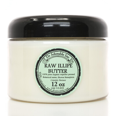 PURE ILLIPE BUTTER ORGANIC FRESH COLD PRESSED NATURAL 2 OZ 4 OZ 8 OZ UP TO 12 LB