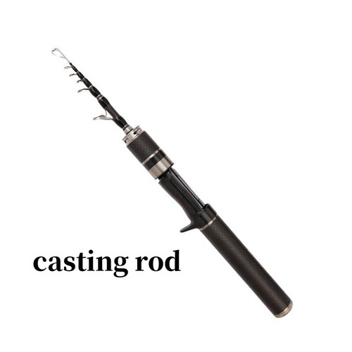 Telescopic Fishing Rods Carbon Fiber Rod Casting / Spinning Rod Straight Poles - Picture 34 of 67