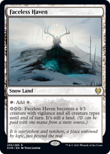 1x Faceless Haven NM-Mint, English Kaldheim MTG Magic - Picture 1 of 1