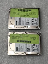 Lot of 2 Seagate ST300MM0006 300GB 2.5" SAS Internal Hard Disk Drives Grade A