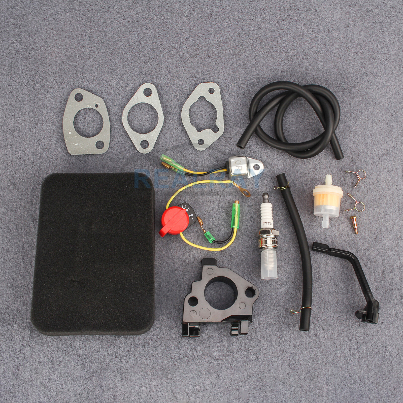 Manual Choke Carburetor for Prosource Gas Generator UG7500 7500 6800 Watts 