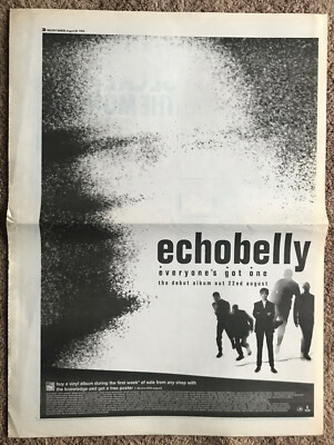 ECHOBELLY - EVERYONE'S GOT ONE 1994 Full page UK press ad