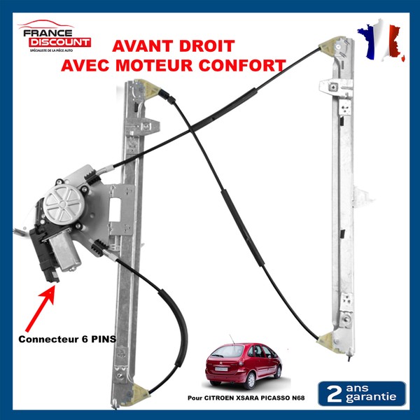 Elektrisches Fensterhebermechanismus AVD FüR Citroen Xsara Picasso N68 - 9222F9-image