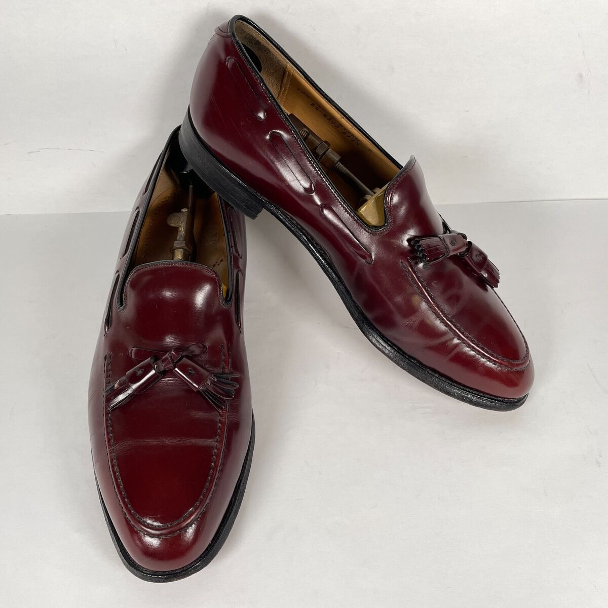 Johnston & Murphy Aristocraft Tassel Loafers Mens Size 10.5 Johnston & Murphy Aristocraft Tassel Loafers Mens Size 10.5