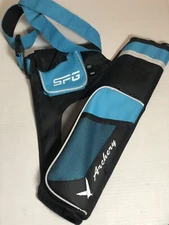 Arrow Bag Oxford Cloth Waist Quiver for Side 20-30 Arrow Cap. 3 Tubes Pockets