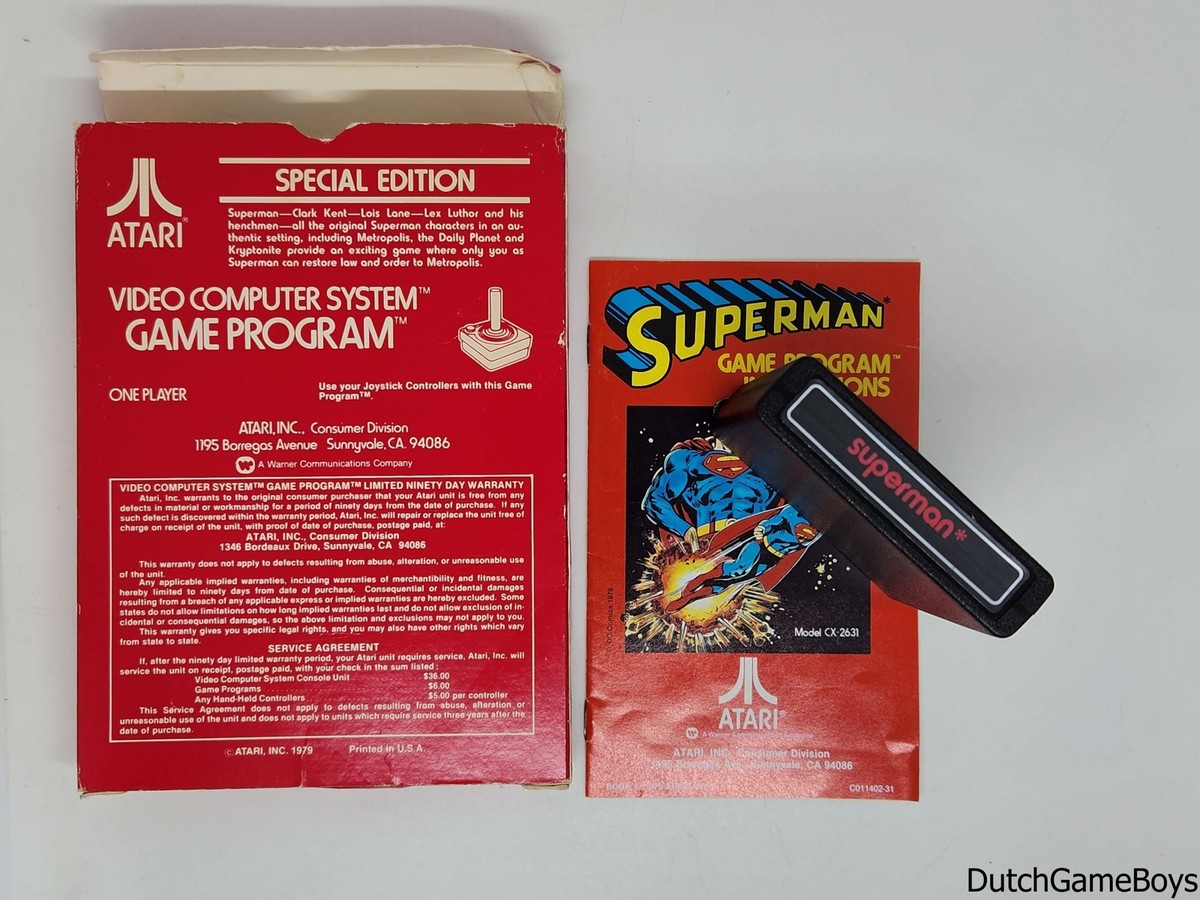 BOITE ABIMÉE (SANS IMAGE AU DOS SCREENSHOT) : Atari 2600 VCS