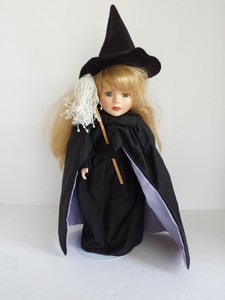 porcelain witch doll