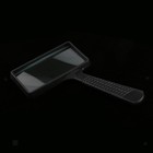3x Magnifier Lens Large Rectangle Magnifying Glass Loupe for Reading ...