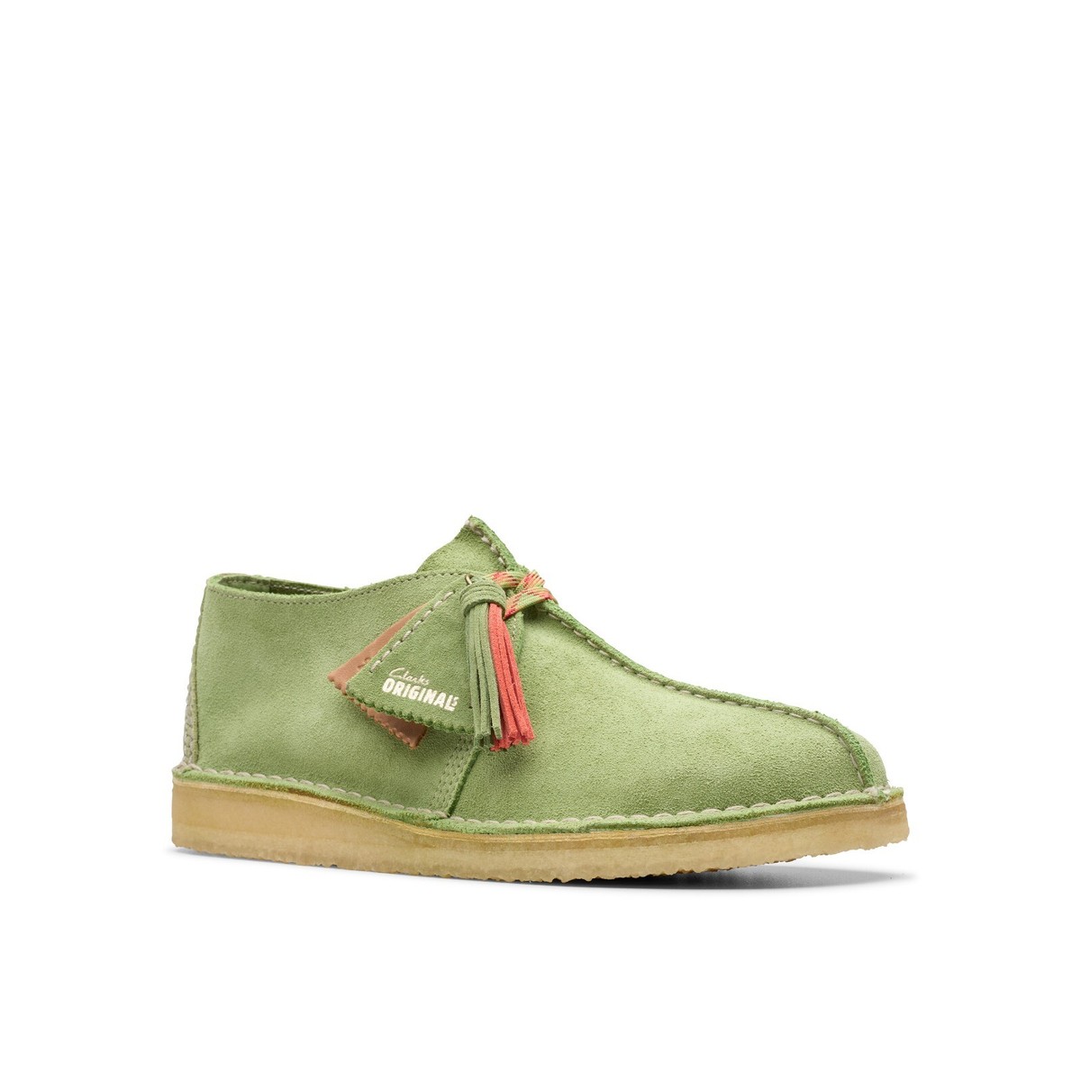 New Clarks Originals Desert Trek 200 Years Green Apple Suede 
