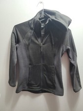 The North Face Hooded Fleece Jacket Womens Size XS gray Hoodie Full Zip