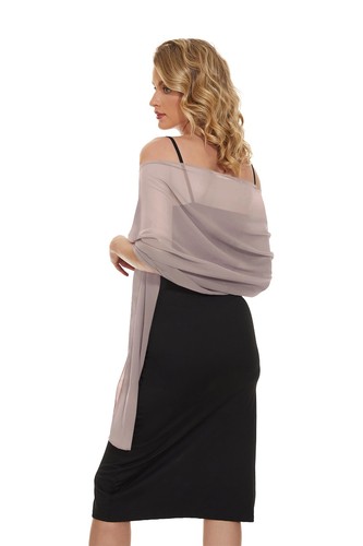 Shawls and Wraps for Evening Dresses Chiffon Scarves for Women Wedding Guest ... - Picture 4 of 6