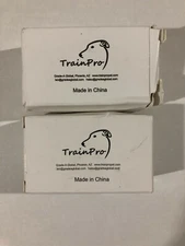 TrainPro - Set of 2 REPLACEMENT COLLARS - 1 Red/1 Yellow - NEW