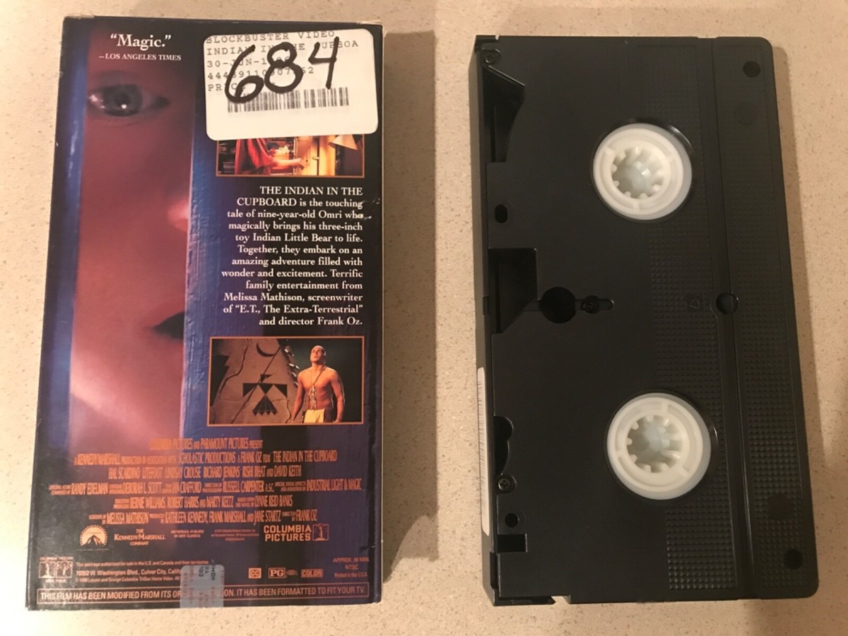 The Indian in the Cupboard (VHS, 1995) Hal Scardino