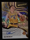 2024-25 Panini Revolution Rookie Autographs #2 Dalton Knecht Rc Auto