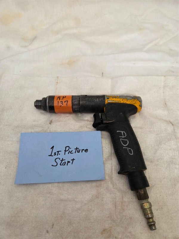 Atlas Copco Screwdriver Air Tool Industrial Inline Driver 1/4" Hex AP-137