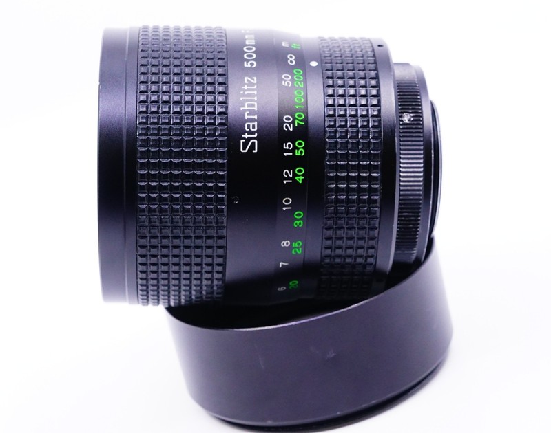 Starblitz 500mm f8 MC Mirror Lens T Mount/ M42 Adapter in Good Working Cond.