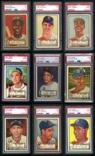 1952 Topps Baseball Almost Complete Set w/o Mantle 2.5 - GD+ 6775454