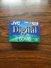 JVC MDV60DU Mini Digital Video Cassette 60 Min Blank Media 2 PACK