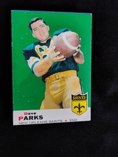 1969 Topps Football #127 Dave Parks W.R. N.O. Saints