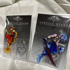 Kingdom Hearts Acrylic Stand Deck Card Set unused Riku  Sora Disney official