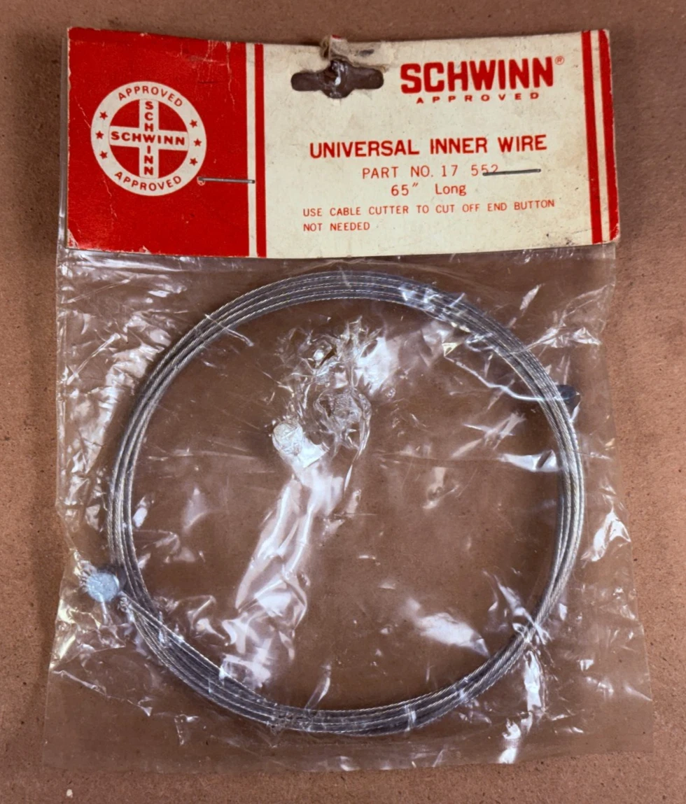 Câble De Frein Vélo Vintage Weinmann Schwinn – 17215, 24" 20", NOS