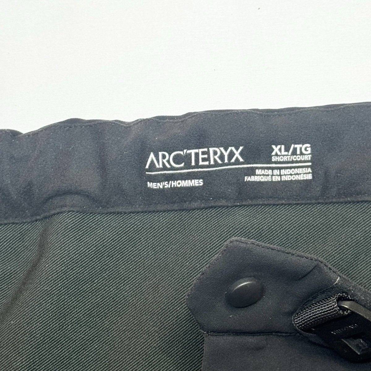 Arc'teryx Gamma AR Pants Mens XL Short Black Nylon Softshell Technical Belted View 5