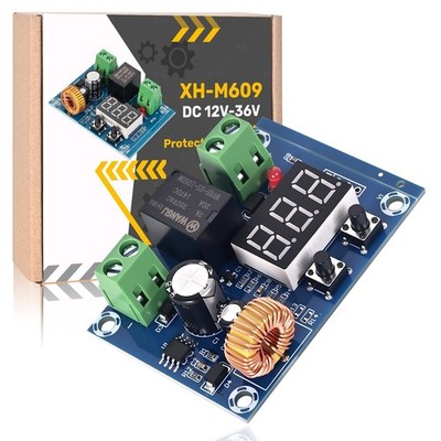 10PCS Digital Low Voltage Disconnect Switch 12V-36V DC Over-Discharge Protect...