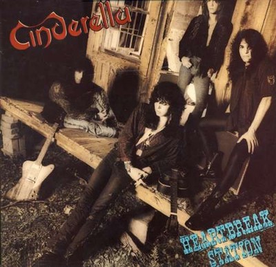Cinderella Heartbreak Station LP Album Vinyl Schallplatte 0174