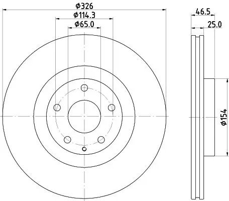 Hella Discofreno 8Dd 355 134-771 - Immagine 3