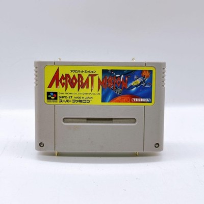 SNES Acrobat Mission Nintendo Super Famicom SFC Japan