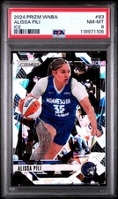 2024 Panini Prizm WNBA - ALISSA PILI #83 - Ice Rookie - PSA 8 - Ice ROOKIE