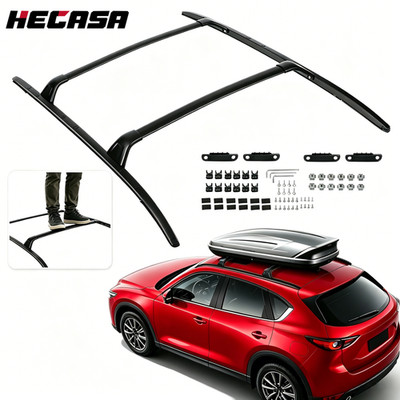 220 LBS For Mazda CX-5 CX5 2017-2025 Roof Racks Cross Bar Side Rail Aluminum