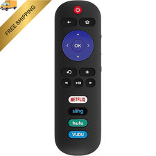 TCL/Roku TV Replacement Remote RC280 w/Volume Control Button