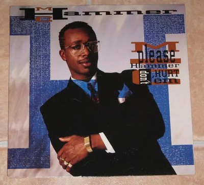 MC Hammer Please Hammer Dont Hurt Em NEAR MINT Capitol Vinyl LP