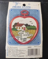 The New Berlin Mini Counted Cross Stitch Kit 30527 The road to a friend's House