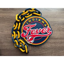 Indiana Fever Oversized Necklace, Pendant Chain [Made to Order]