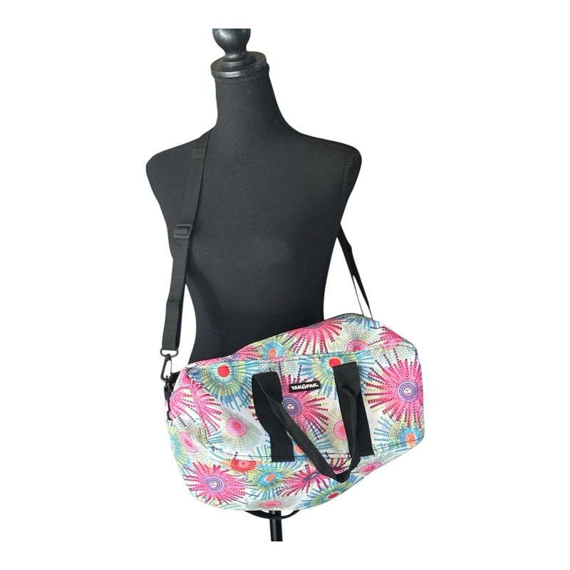 YakPak Mini Duffle With Bright Colored Pattern