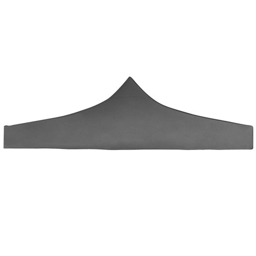 Party Tent Roof 3x3 m Anthracite Outdoor Canopy Shelter Event Cover Gazebo 44985 - Picture 2 of 4