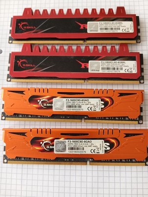 G.Skill F3-12800 16 GB (4x4GB) DDR3 RAM | 1600 MHz