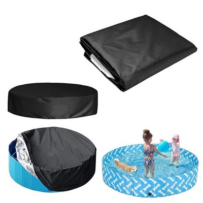Heavy Duty Pool Cover with Drawstring for Secure Fit in Windy Conditions