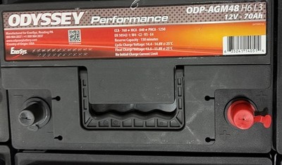 LOT OF 10 Odyssey ODP-AGM48 H6 L3 AGM Battery 12V 70Ah 760CCA Group 48 H6 NEW