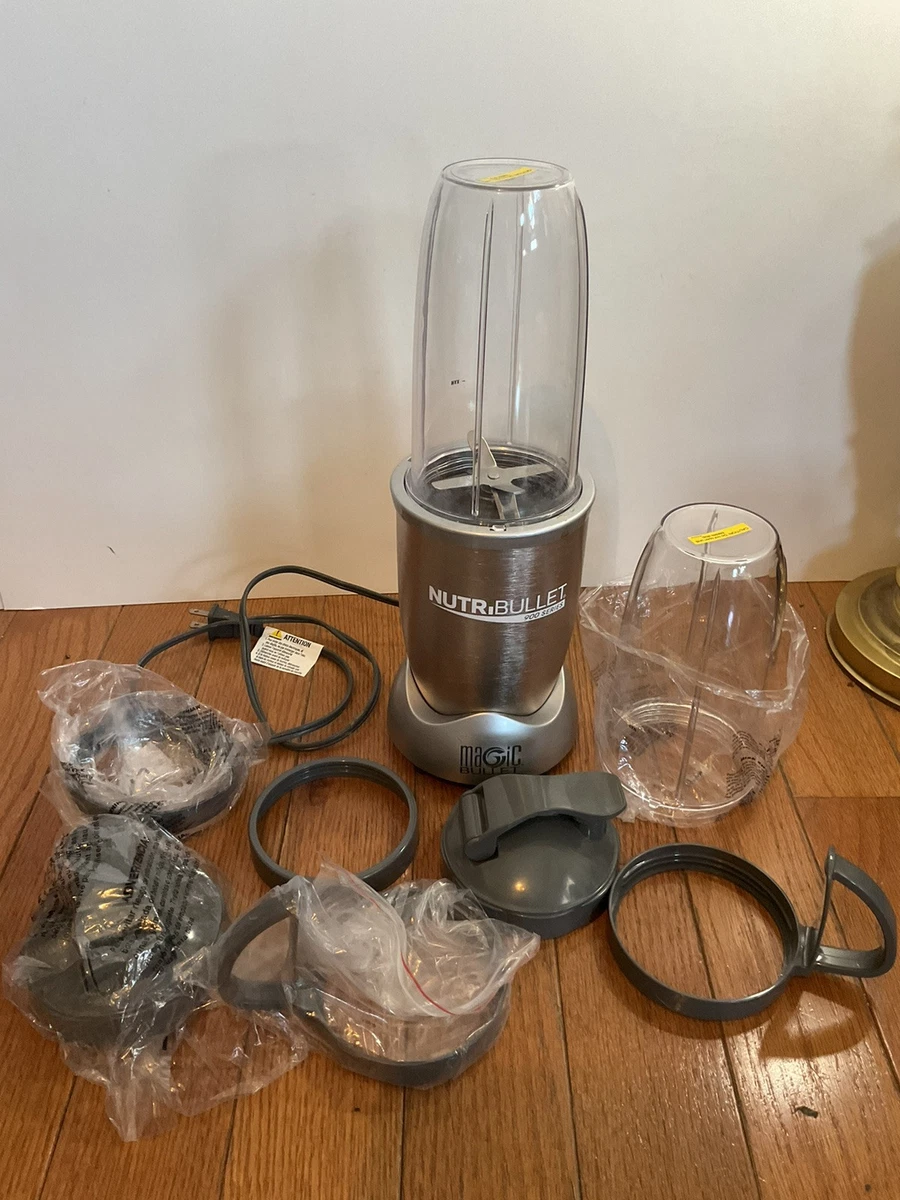 Nutribullet Pro Magic Bullet NB-201 900 Blender Extra Cup Lid