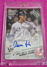 ***99/99*** 2017 Topps NOW All-Star AUTOGRAPH Aaron Judge #AS-14A